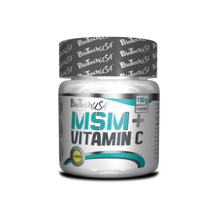 Комплекс для суставов и связок BioTech USA MSM + 1500 Vitamin C 150g