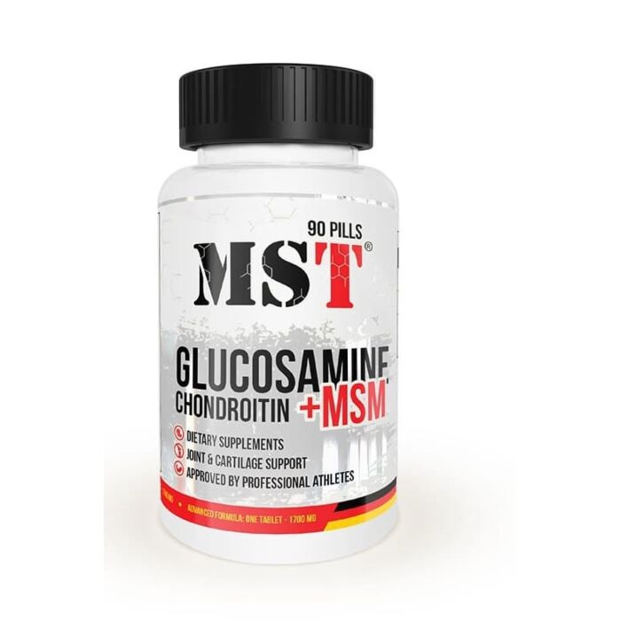 Комплекс для суставов и связок MST Chondroitin - Glucosamine - MSM - 90 tab