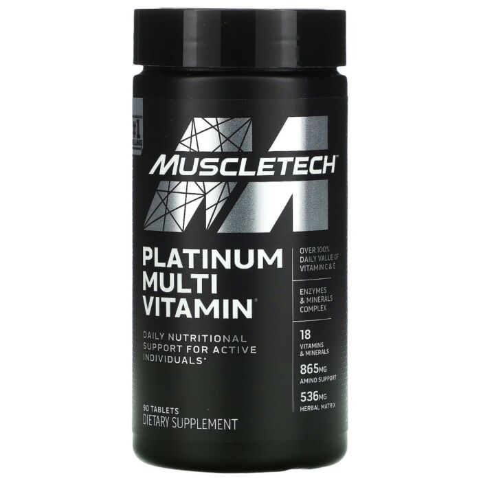 Мультивитаминный комплекс MuscleTech Platinum Multi Vitamin 90 таб