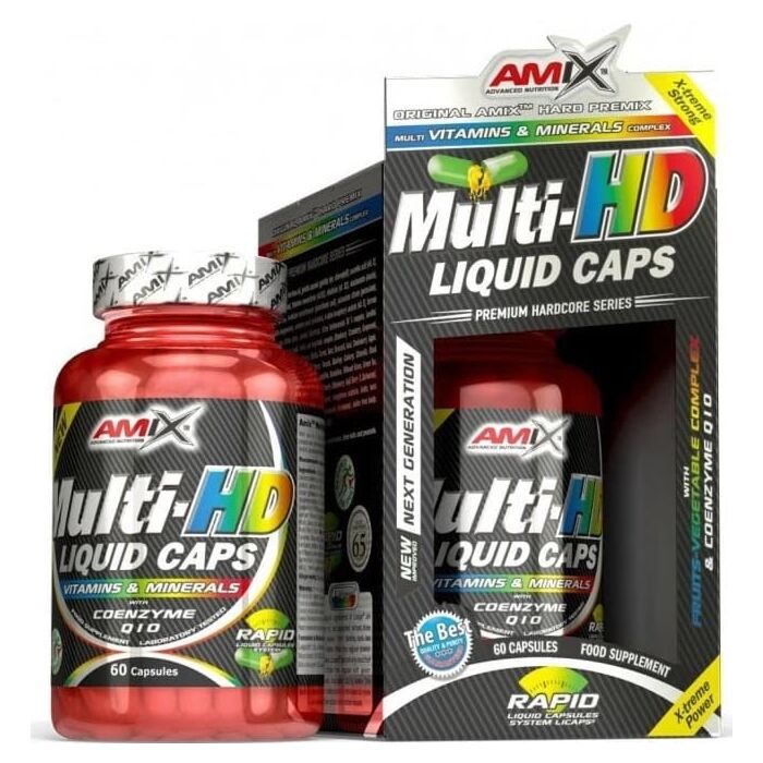 Мультивитаминный комплекс Amix Multi HD Liquid Caps - 60 caps