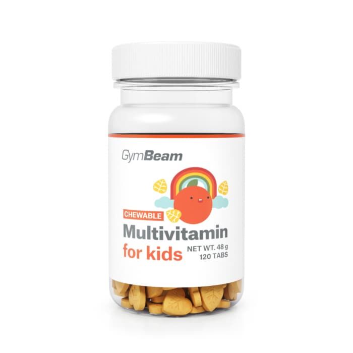 Вітамины для дітей GymBeam Multivitamin for kids - 120 tabl