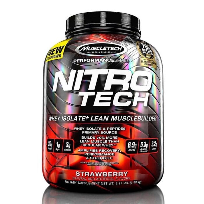 Сироватковий протеїн MuscleTech Nitro-Tech Performance Series 1.81кг