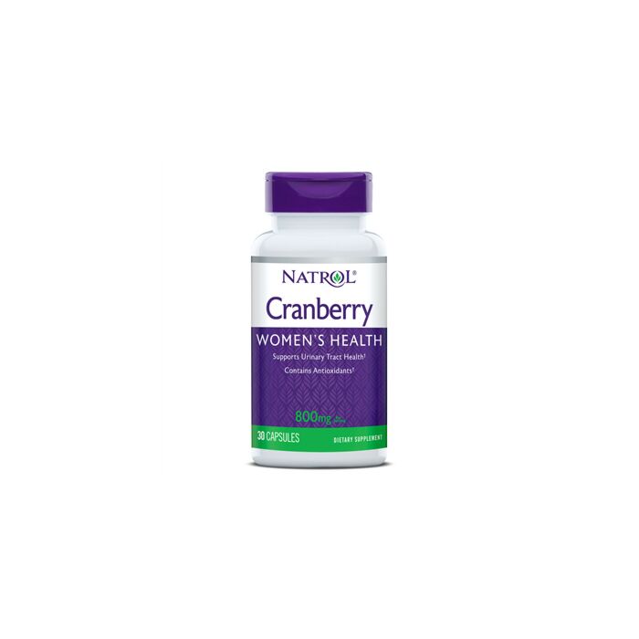 Антиоксиданты Natrol Cranberry Extract 800mg - 30 кап