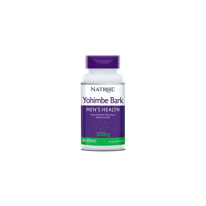 Для чоловічого здоров'я  Natrol Yohimbe 500 mg - 90 капс