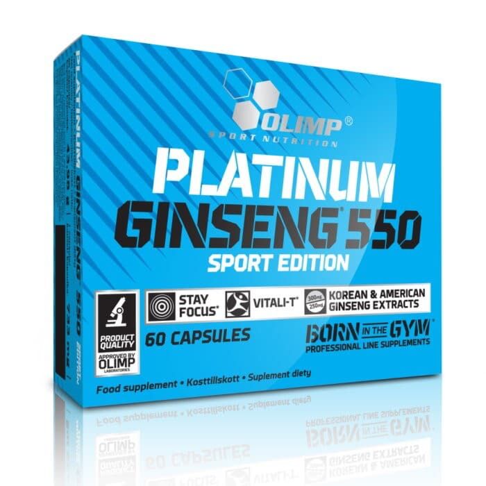 Специальная добавка Olimp Labs Platinum Ginseng 550 Sport Edition, 60 caps