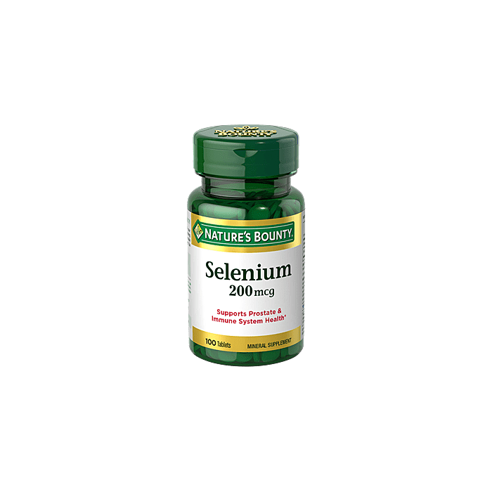 Для укрепления иммунитета Nature's Bounty Selenium 200 mcg  100 Tablets