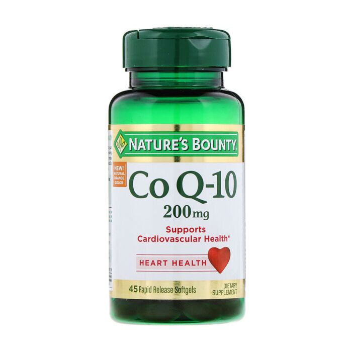 Антиоксиданты Nature's Bounty Co Q-10 200 мг 45 капсул