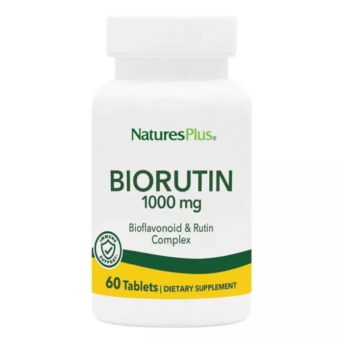 Спеціальна добавка Nature's Plus BioRutin 1000 mg 60 tablets