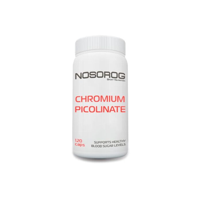 Для зниження ваги Nosorog Chromium picolinate, 120 капсул