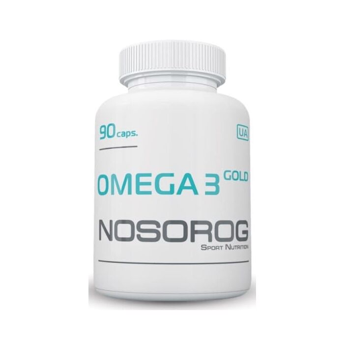 Омега жири Nosorog Omega 3 Gold 90 капсул