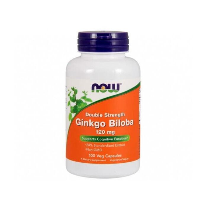 Ноотропний комплекс NOW Ginkgo Biloba 120 мг 100 капс