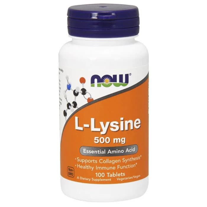 Аминокислота NOW L-Lysine 500mg 100 tab