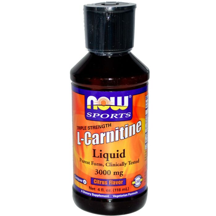 Л-карнітин NOW L-carnitine Liquid 3000 118 мл