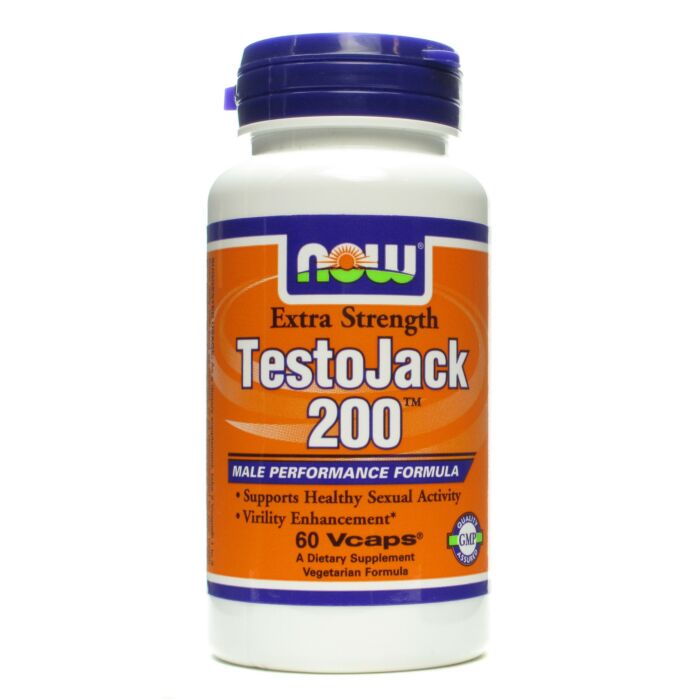 Комплексний засіб для підвищення тестостерону NOW Testojack 200 60 капс