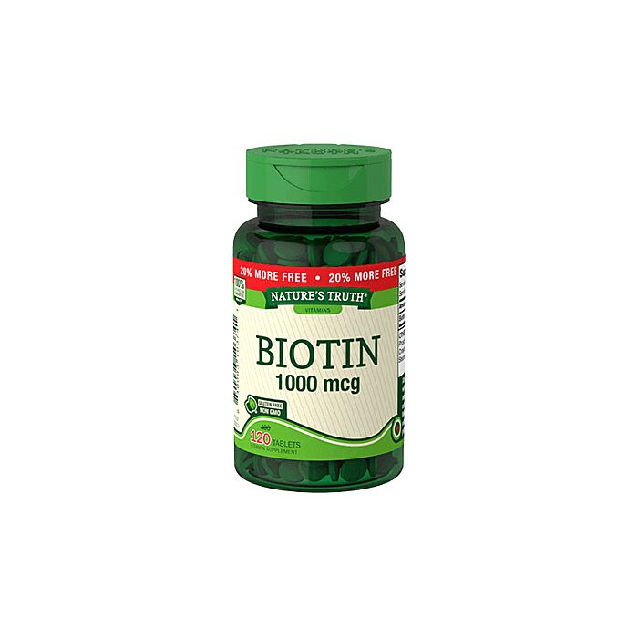 Біотин Nature's Truth® Biotin 1000 mcg - 120 tablets