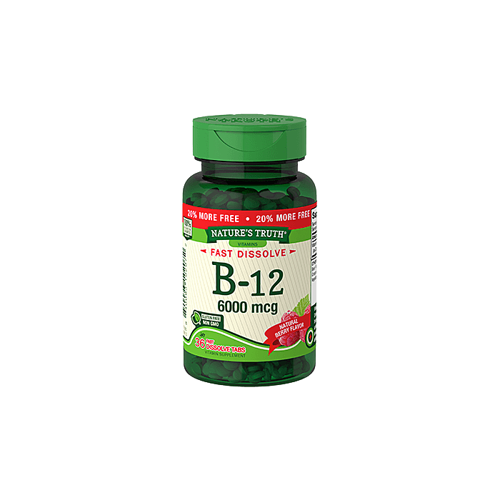 Nature's Truth® Vitamin B-12 6000 mcg - 36 caps