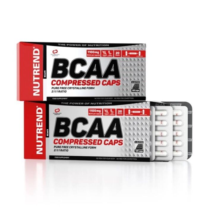 БЦАА NUTREND BCAA Compressed Caps 120 капс