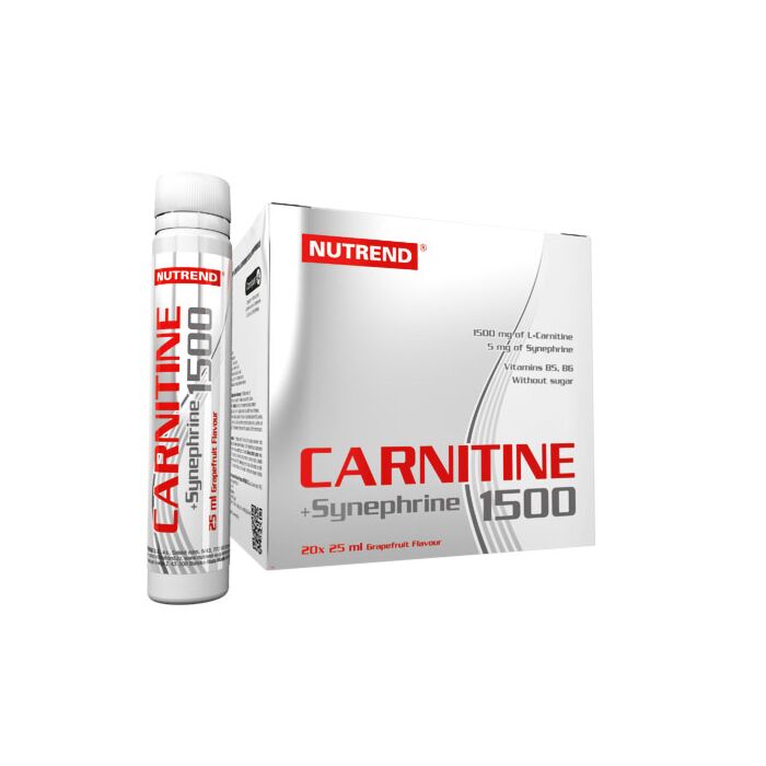 Л-карнітин NUTREND Carnitine 1500 + Synephrine 20x25 мл