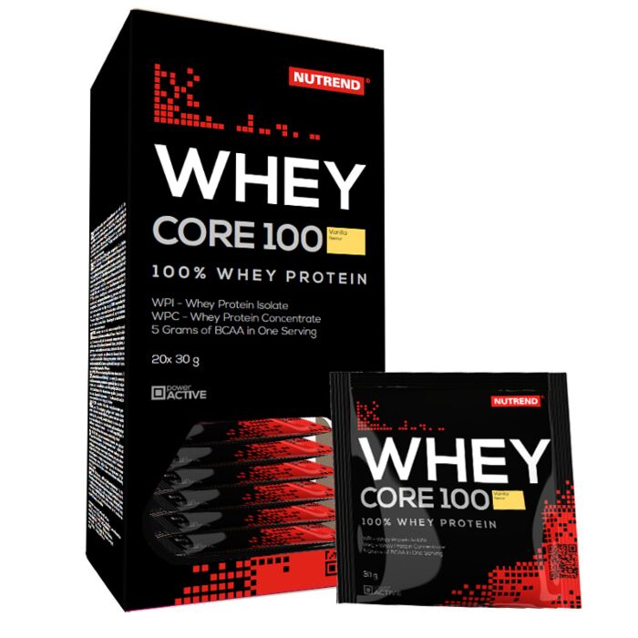 NUTREND Whey Core 100  20x30 грамм