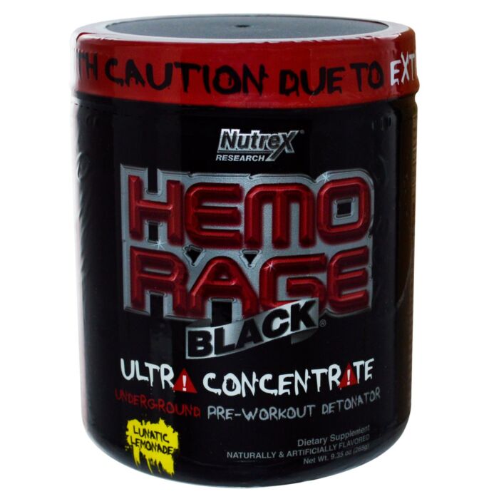Предтренировочный комплекс Nutrex Hemo Rage Black Ultra Concentrate 265 грамм