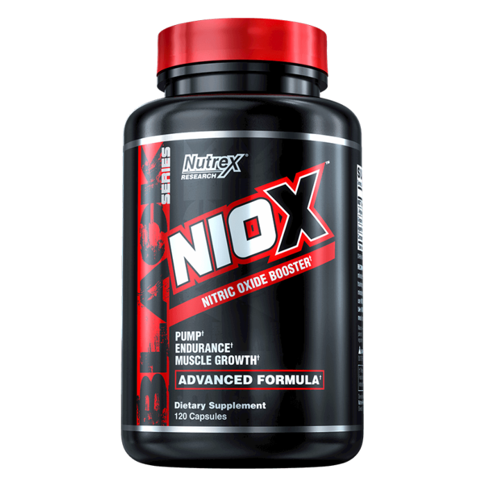 Предтренировочный комплекс Nutrex NIOX 120 капсул