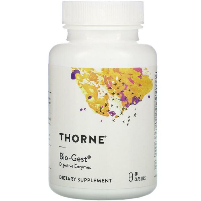 Пищевые ферменты Thorne Research  Bio-Gest, 60 капсул