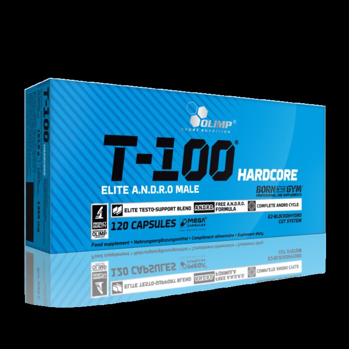 Комплексний засіб для підвищення тестостерону Olimp Labs T-100 Hardcore 120 капс