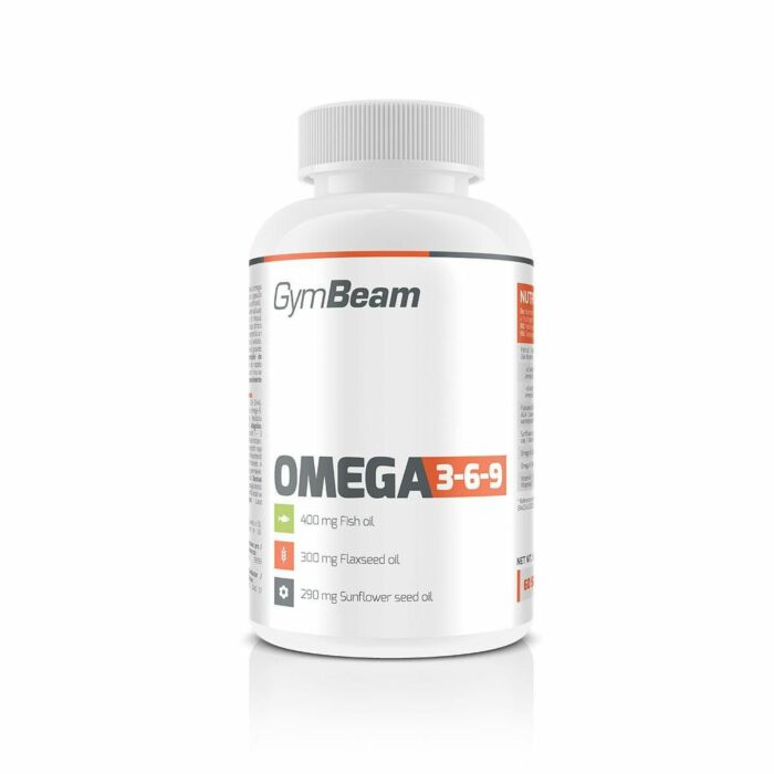 Омега жиры GymBeam Omega 3-6-9 60 caps