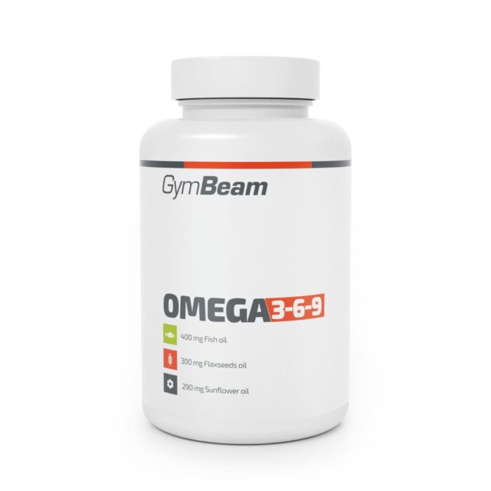 Омега жири GymBeam Omega 3-6-9 - 240 caps
