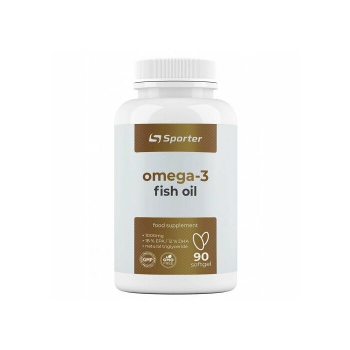 Омега жиры Sporter Omega 3, 1000 mg - 90 caps