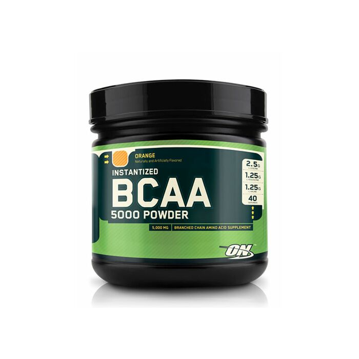 БЦАА Optimum Nutrition BCAA 5000 380 g - апельсин (exp 12/21)