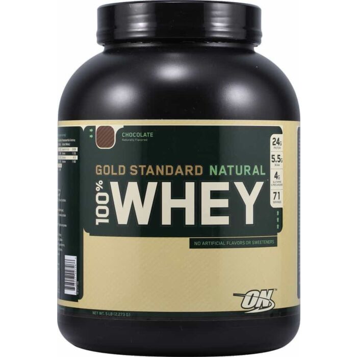 Сироватковий протеїн Optimum Nutrition 100% Natural Whey Gold Standard 2,2 кг