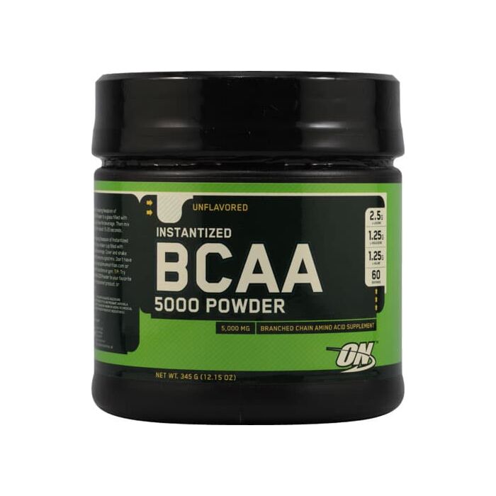 БЦАА Optimum Nutrition BCAA 5000 powder unflavored 345 грамів