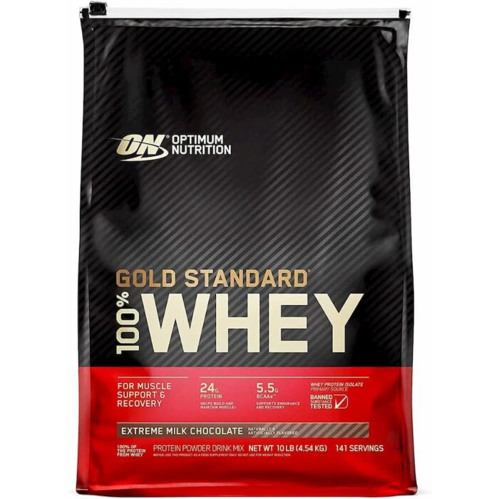 Сывороточный протеин Optimum Nutrition 100% Whey Gold Standard Protein 4545 грамм