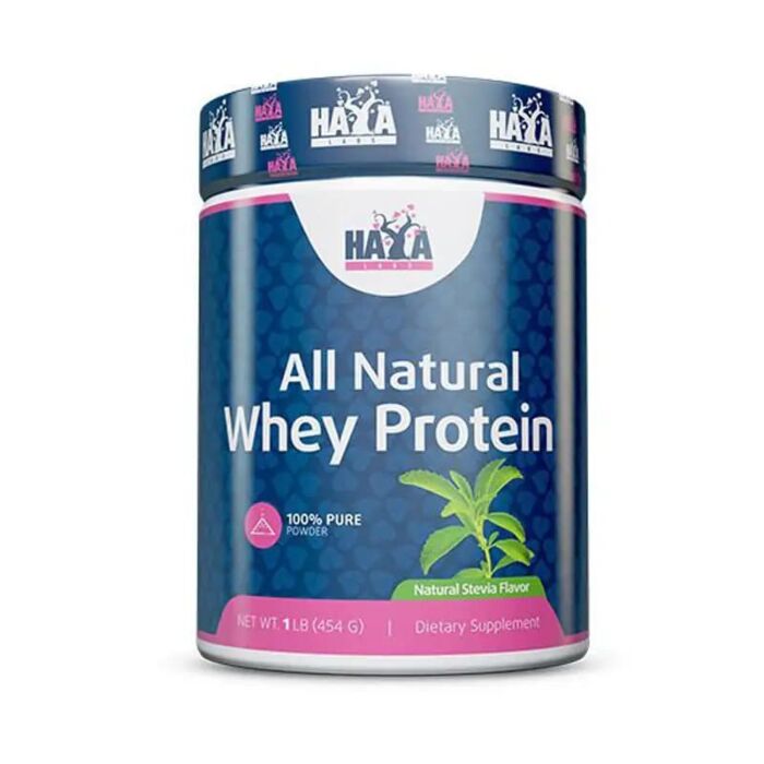 Сывороточный протеин Haya Labs 100% Pure All Natural Whey Protein  (Stevia) - 454 г