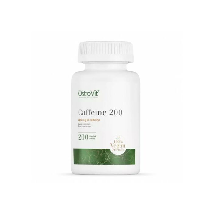 Кофеин OstroVit Caffeine 200 mg - 200 tabl