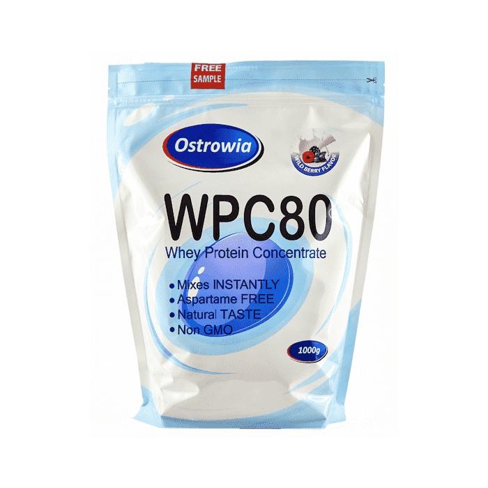 Сироватковий протеїн  Ostrowia WPC80 1 кг