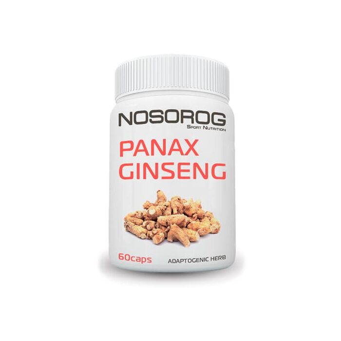 Спеціальна добавка Nosorog Panax Ginseng, 60 капсул