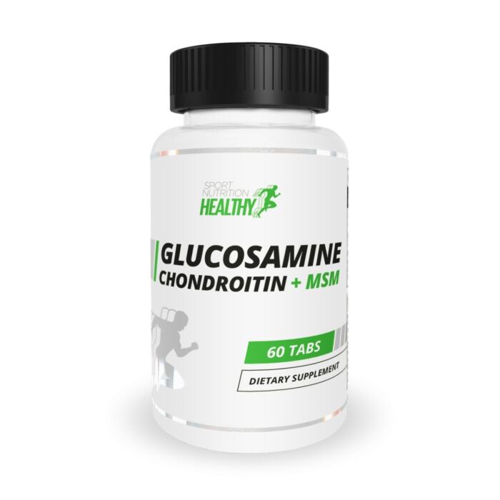 Комплекс для суставов и связок MST Healthy Glucosamine Chondroitin - MSM 60 tab