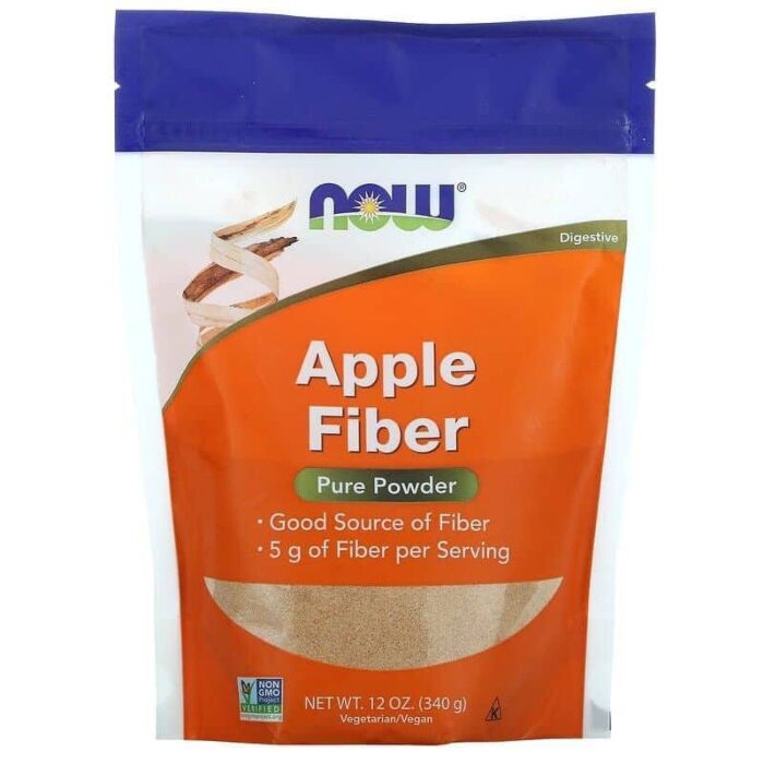 Для укрепления иммунитета NOW Apple Fiber (чистый порошок) - 340 g