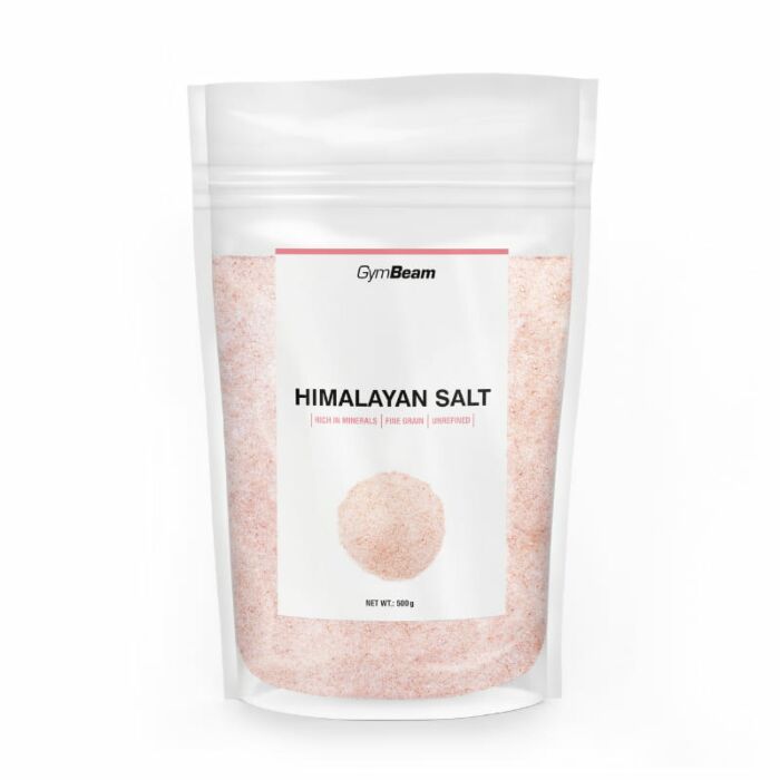 Спеціальна добавка GymBeam Рожева гімалайська сіль, дрібна - 500 г