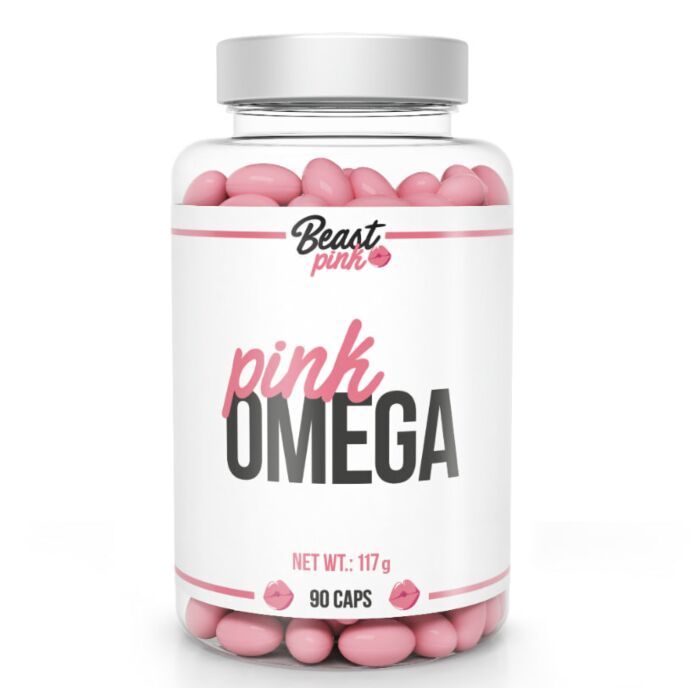 Омега жиры GymBeam Pink Omega 90 капс