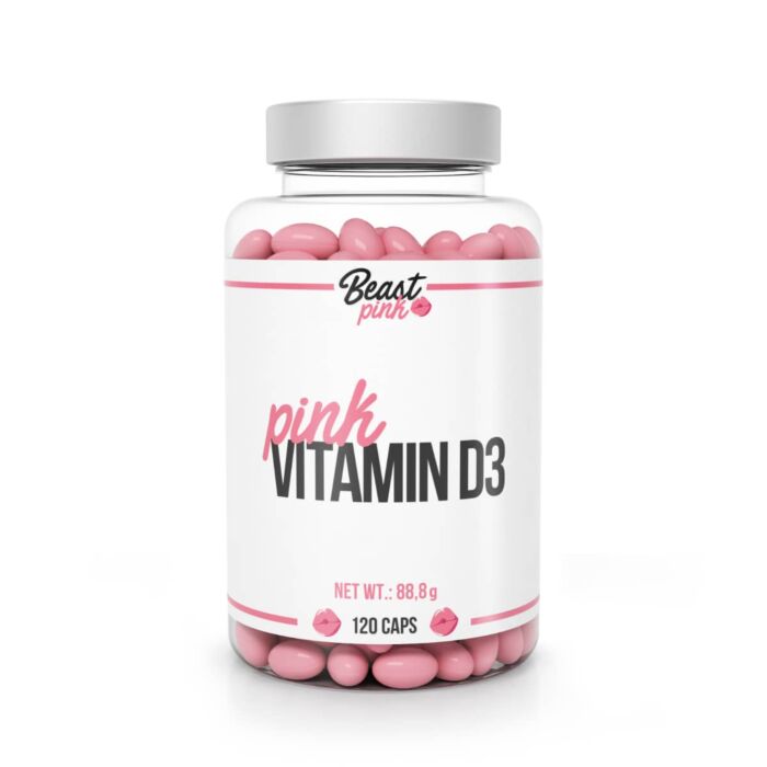 Витамин D BeastPink Pink Vitamin D3 - 120 caps