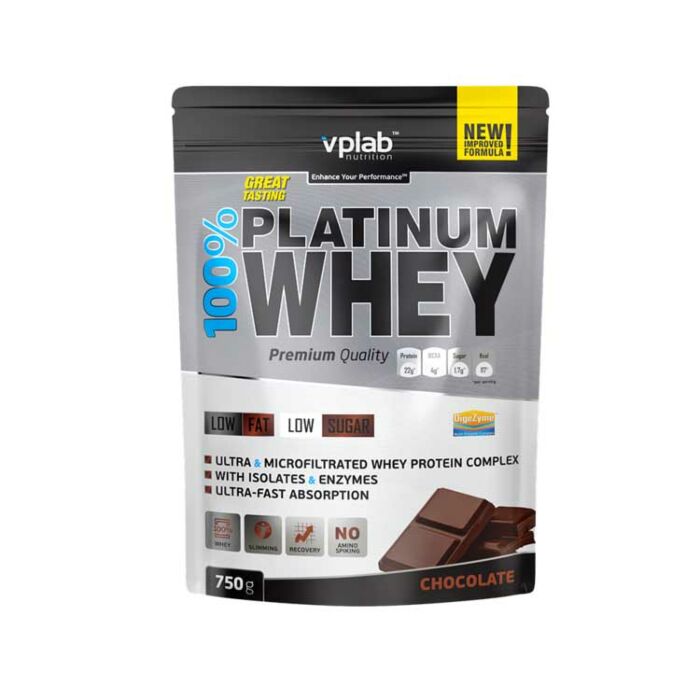 Сироватковий протеїн VPLab Platinum Whey 750 gram