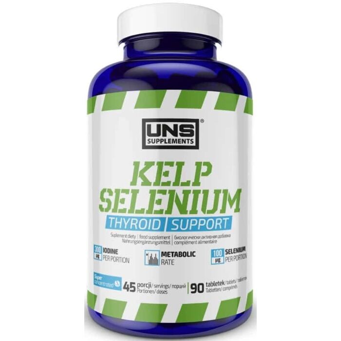 Спеціальна добавка UNS Kelp Selenium - 90 caps
