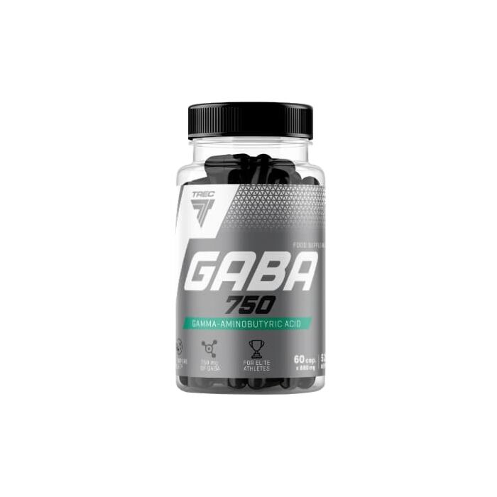 Добавка для здорового сна Trec Nutrition GABA 750 60 капс