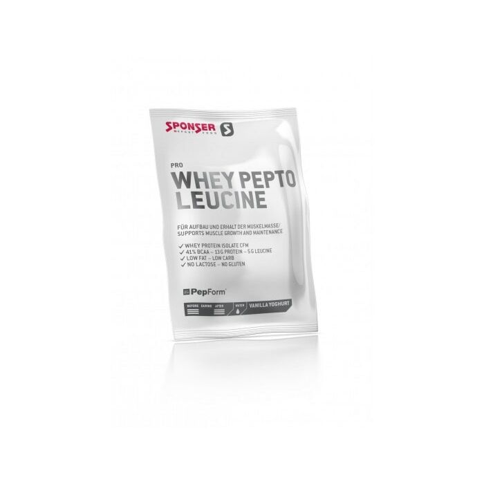 Сывороточный протеин Sponser Whey Pepto Leucine 25 х 15 грамм