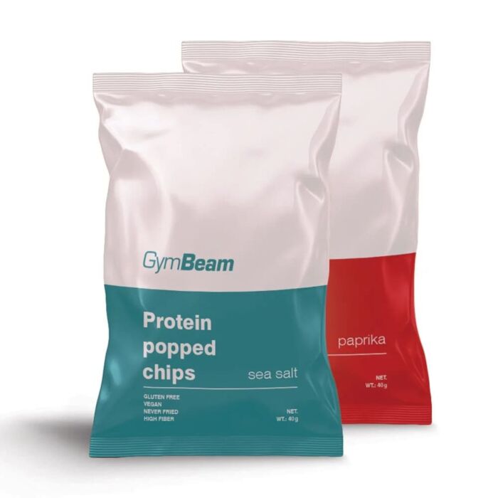 Заменитель питания GymBeam Протеиновые чипсы, 40 г
