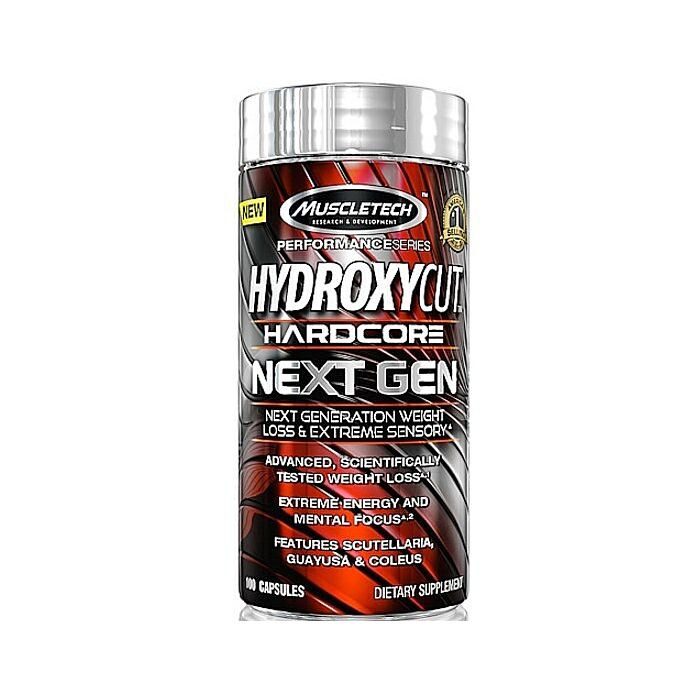 MuscleTech Hydroxycut Hardcore Next Gen 100 табл