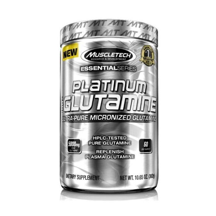 Глютамин MuscleTech Platinum 100% Glutamine 302 грамм